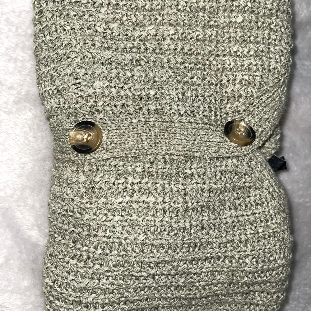 Green Cardigan Size SMALL